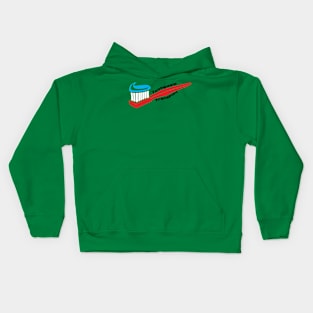 Toothpaste Transport Kids Hoodie